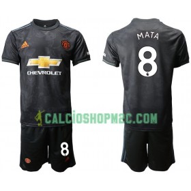 Manchester United Mata 8 Bambino Maglia Terza 2019/2020 Manica Corta (+ Pantaloncini)